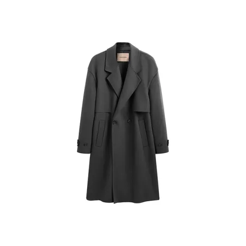 PEACEBIRD MEN Серый 1 Мужское Пальто