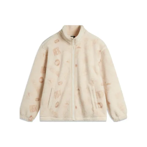 LiNing x Disney Бархат Feel Куртка Мужская Песочный Гравийный Серый