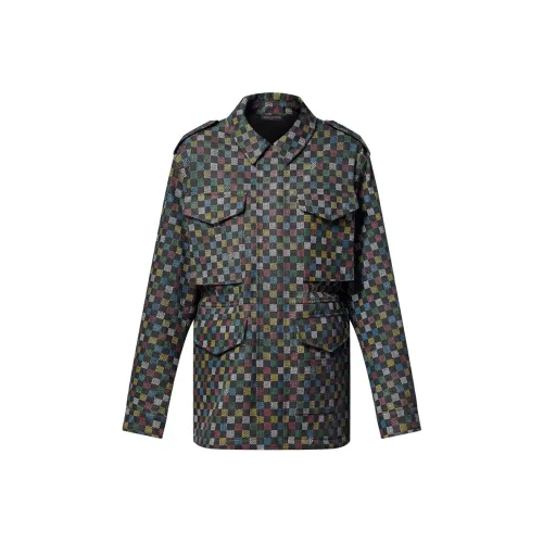 LOUIS VUITTON SS25 Пальто Мужской Многоцветный