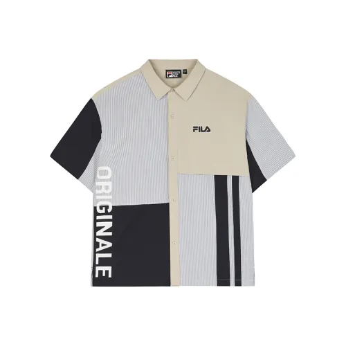 FILA ORIGINALE Шallow Beach Medium Khaki Men's Shirts