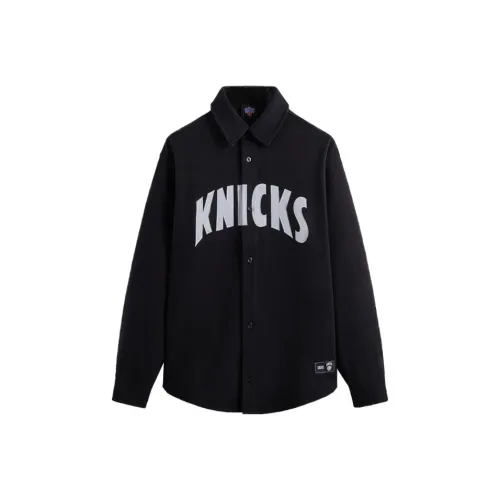 Kith X New York Knicks Co Фирменная черная унисекс куртка