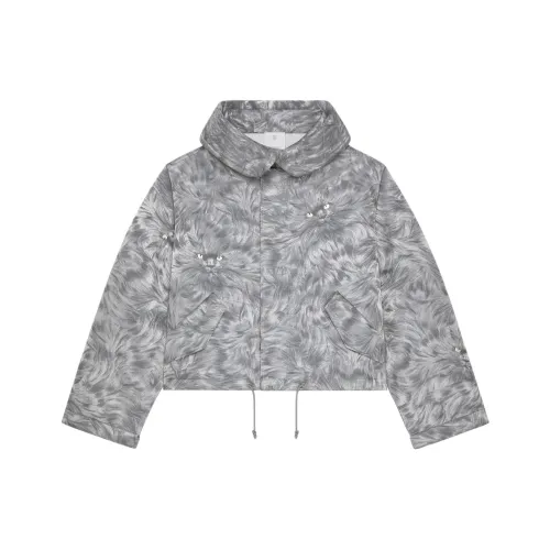 Givenchy Light Gray Men's Coat Givenchy Светло-серый мужской пальто