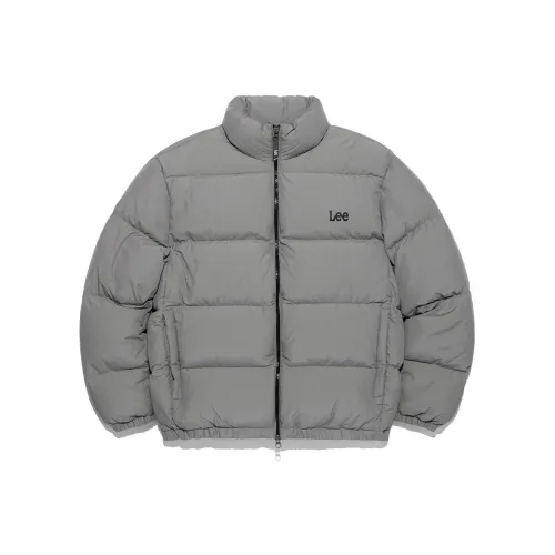 Куртки и пальто Lee совместного бренда унисекс светлый серый