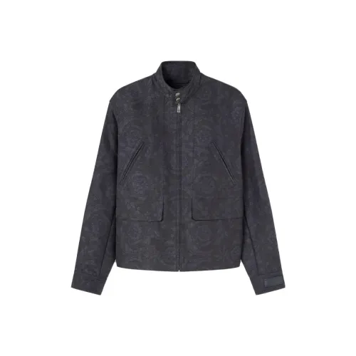 VERSACE Серый Мужской Куртки