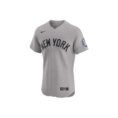 nike x MLB Dri Fit ADV Elite Jersey Baseball Jacket Men's Gray