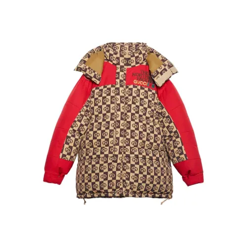 GUCCI x THE NORTH FACE Куртки и Пальто Мужской Коричневый