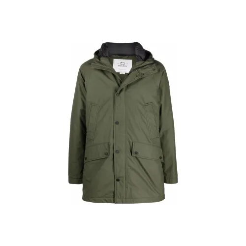 WOOLRICH Пуховик Мужской Зеленый