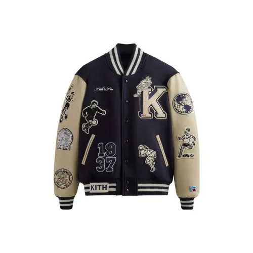 KITH Collaboration Темно-синие мужские куртки