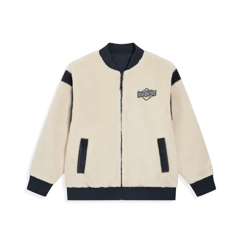 XTEP Вельвет Feel Куртка Унисекс Цвет Тофу Dika Синий