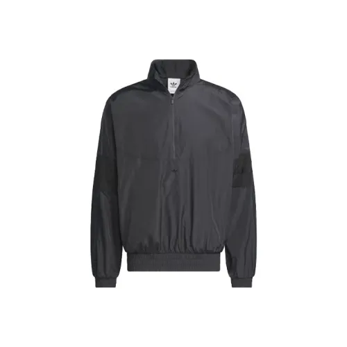 Adidas Originals Warm Up BASKETBALL WARM Вверх Баскетбол Куртка Куртки Пальто Мужской Черный