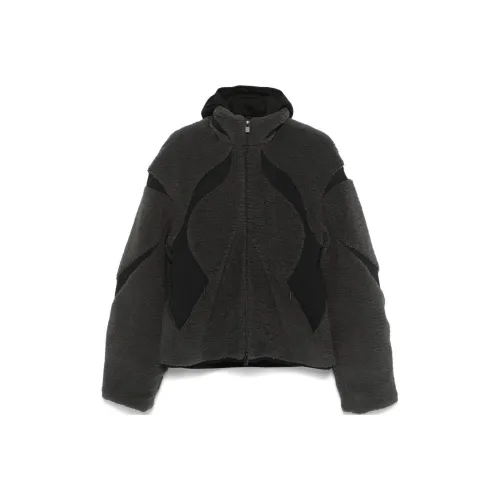 HELIOT EMIL FW24 Вельвет Feel Пальто Мужской Черный Серый
