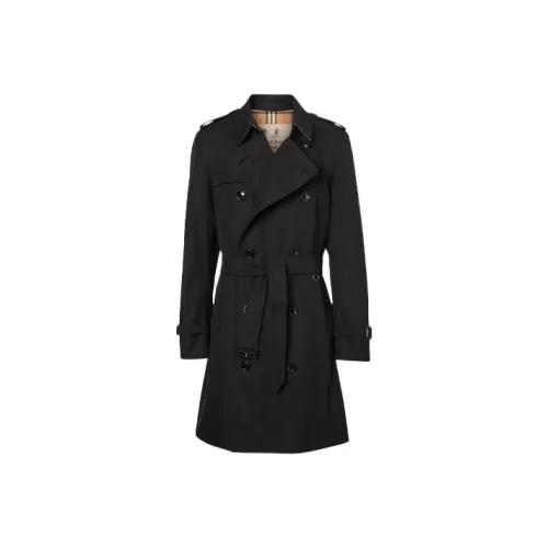 Burberry Тренчкот Мужской Черный
