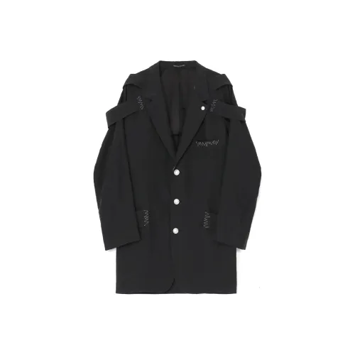 Yohji Yamamoto Черные Мужские Куртки