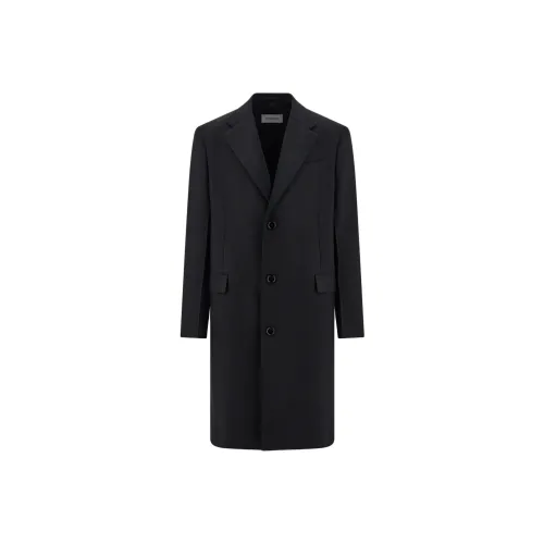 Ferragamo Черное Мужское Пальто