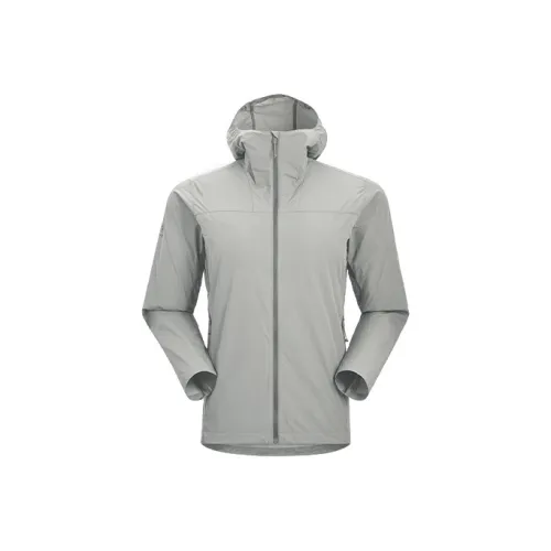 KAILAS Дышащая одежда с защитой от ультрафиолета мужская светло-облачный серый