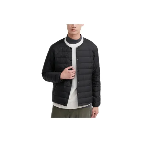 UNIQLO Пуховик Мужской Классический Черный