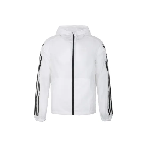 Adidas WB 3S Куртки и Пальто Мужской Белый