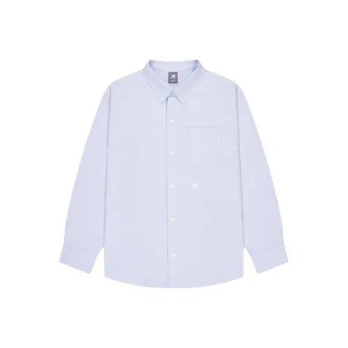 New Balance совместный бренд NBX Retro SS24 Рубашка Мужская Светло-Синяя