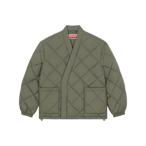 KENZO Зеленый Мужской Куртки
