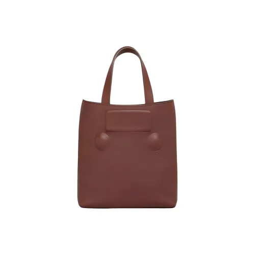 MARNI Trunkaroo Коровья кожа Сумка Маленькая Женская Коричневая