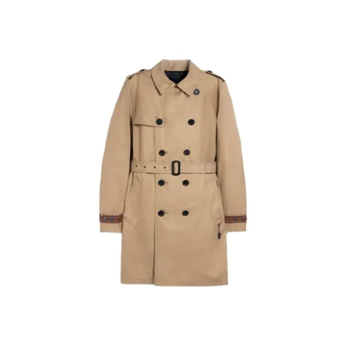 COACH Хаки Мужской Тренч