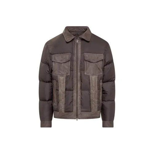 SALVATORE SANTORO Куртки и Пальто Мужской Коричневый