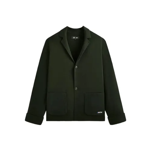 KITH x BMW FW24 Куртка Мужская Темно-зеленая