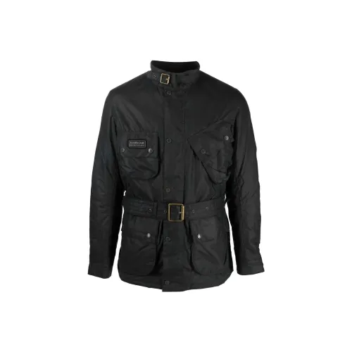 BARBOUR Мужские черные куртки