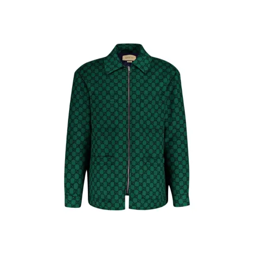 GUCCI Куртки и Пальто Мужской Зеленый