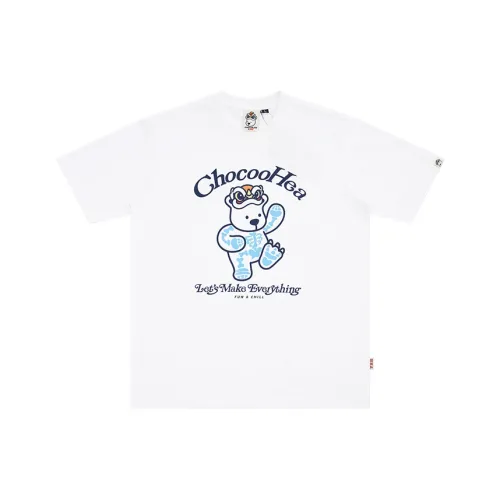 HEA x I.t CHOCOOLATE Короткий рукав T-рубашки Унисекс