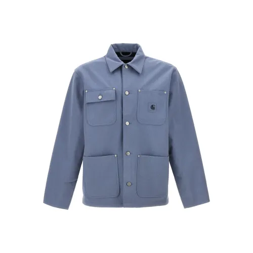 Carhartt WIP Куртки и Пальто Мужской Светло-Синий
