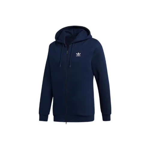 Adidas Originals TRF FLC Куртки и Пальто Мужской Темно-синий Синий