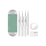 [Ультра Тип Селл Нижняя Заколка (3 Стиля)+Ультра Тип Ножницы]+Маленькое Зеркальце+Спиртовая Ткань