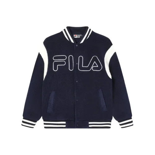 FILA Бейсбольная куртка Outerwear Мужская Темно-Тихий Синий