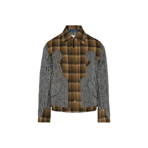 Maison Margiela PENDLETON Наплечники Куртка Куртки Пальто Мужской Хаки