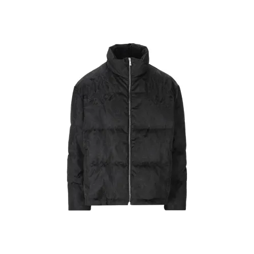 VERSACE FW23 Хлопковый пуховик Мужской Черный