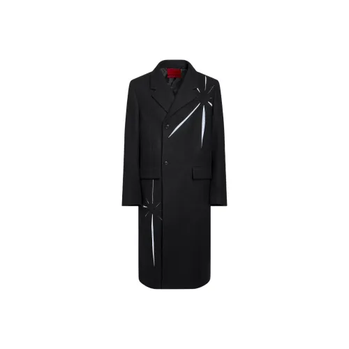 KUSIKOHC FW24 Пальто Унисекс Черный