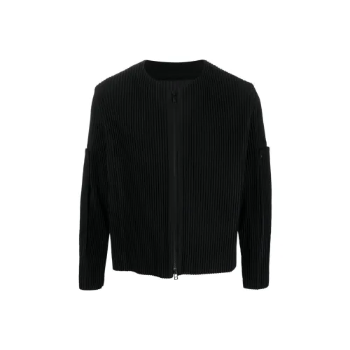 Homme Plissé Issey Miyake Куртки и Пальто Мужской Черный