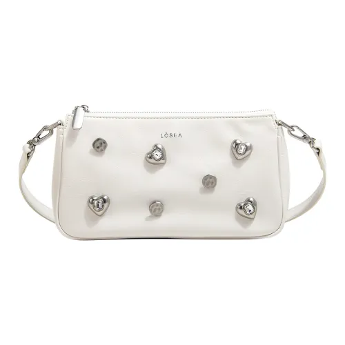 LOSEA ПУ (полиуретан) Сумка через плечо Маленькая Женская Белая