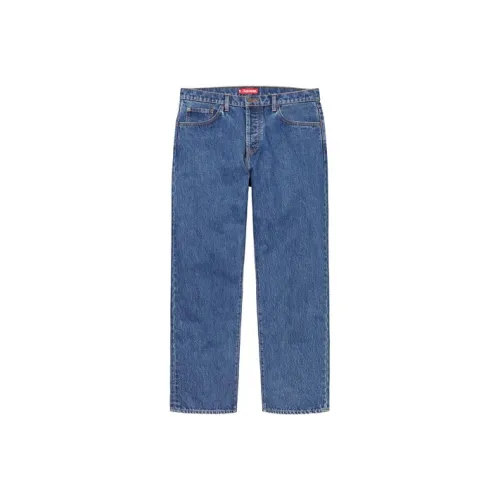 Supreme Week 4 Loose Fit Jean Jeans Unisex Blue