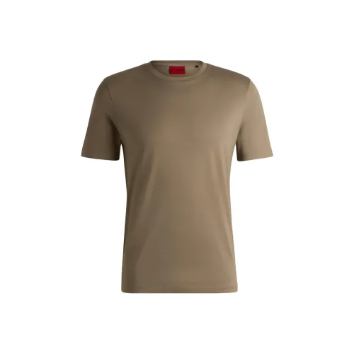 Hugo Boss Коричневые Мужские T-рубашки