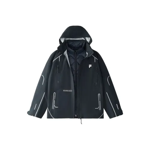 FILA FUSION FILA FUSION X Пуховик Мужской Темно-синий Vux