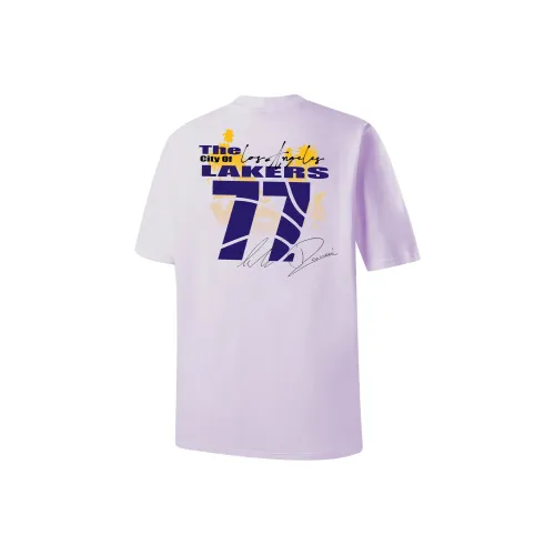 NBA Team Culture Series Светло-фиолетовые Унисекс T-рубашки