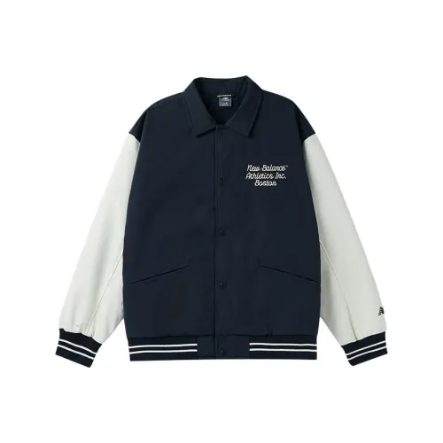 New Balance Бейсбольная куртка Мужская Армейский синий