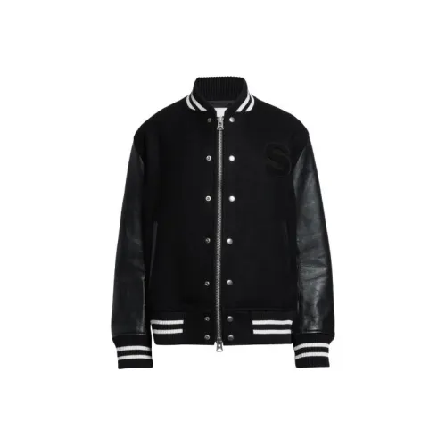 sacai Mercedes Amg Co Фирменный черный Унисекс Куртки