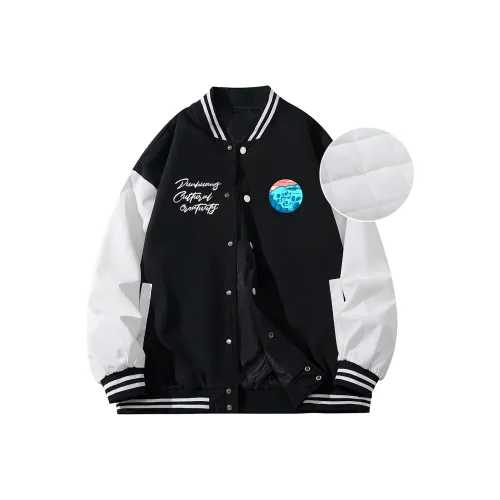 DUNHUANG INSPIRATION 2023 Winter Бейсбольная куртка Стена Murals Унисекс