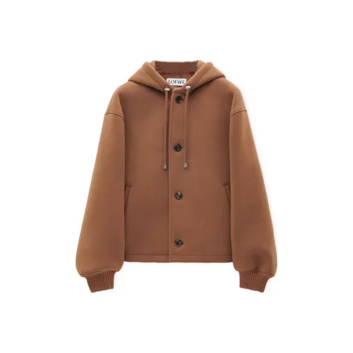 LOEWE SS25 Куртки и Пальто Мужской Коричневый