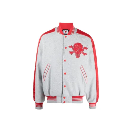 Мороженое Светло-Серый Мужской Бейсбольный Джерси