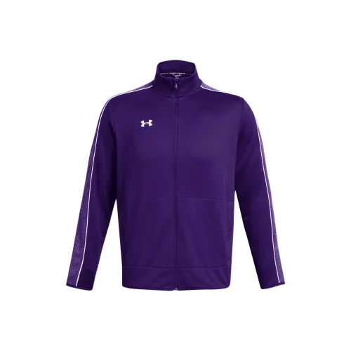 Under Armour Command Warm Up Full Zip Куртки Пальто Мужской Фиолетовый
