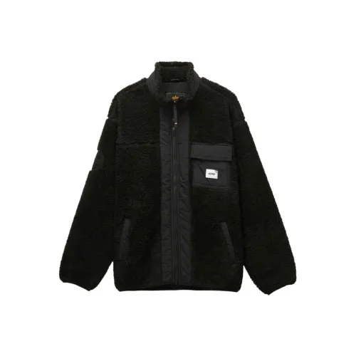 Alpha Industries Velvet Feel Coat Men's Black